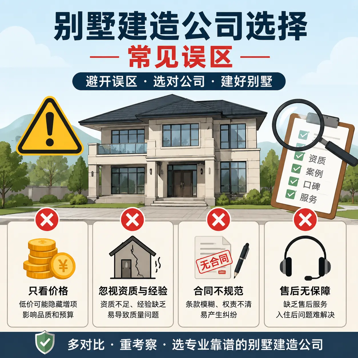 普定 别墅建造公司推荐:了解市场行情与服务内容