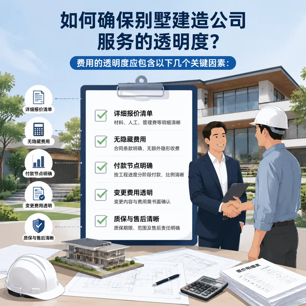 在 普定 如何确保别墅建造公司服务的透明度?