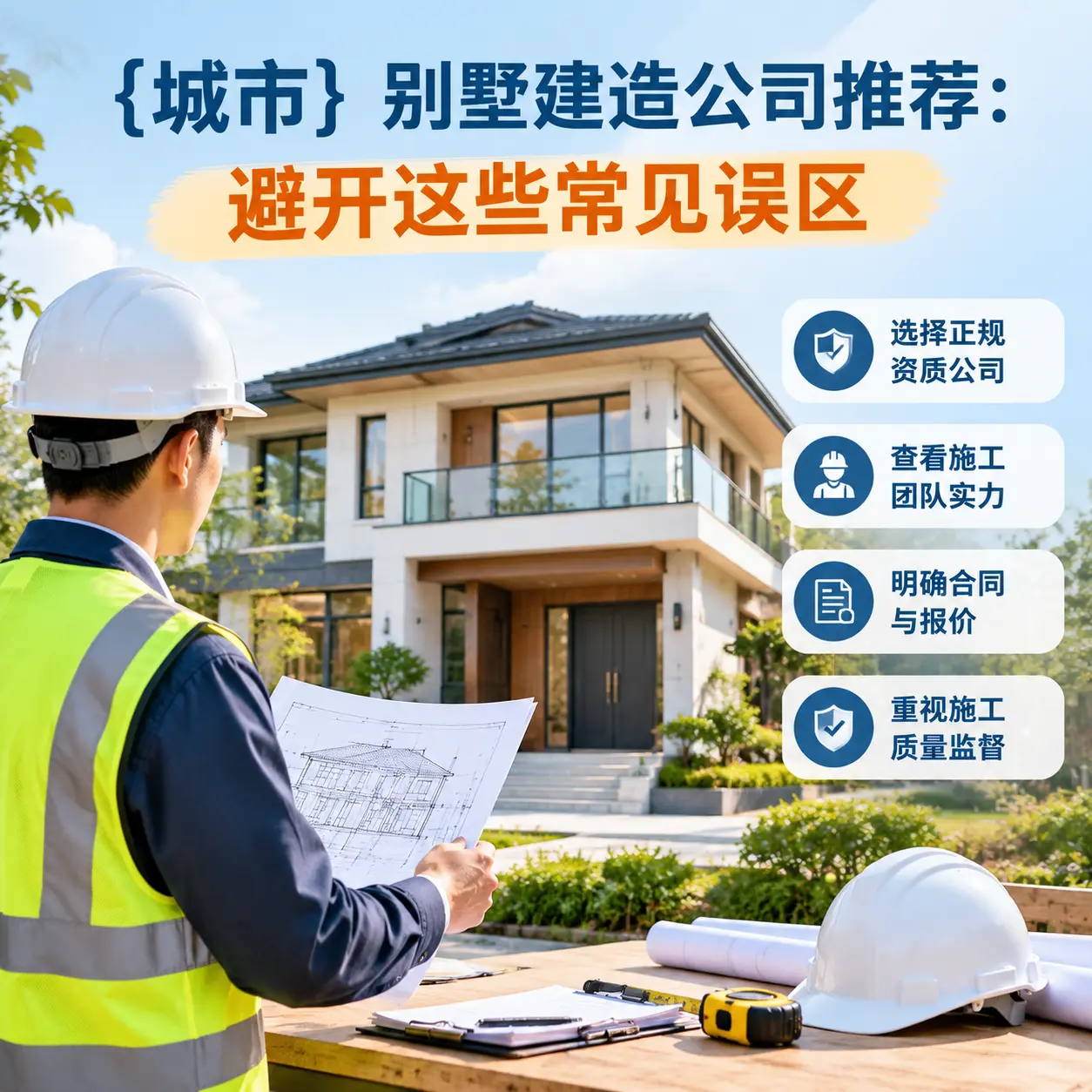 普定 别墅建造公司推荐:避开这些常见误区