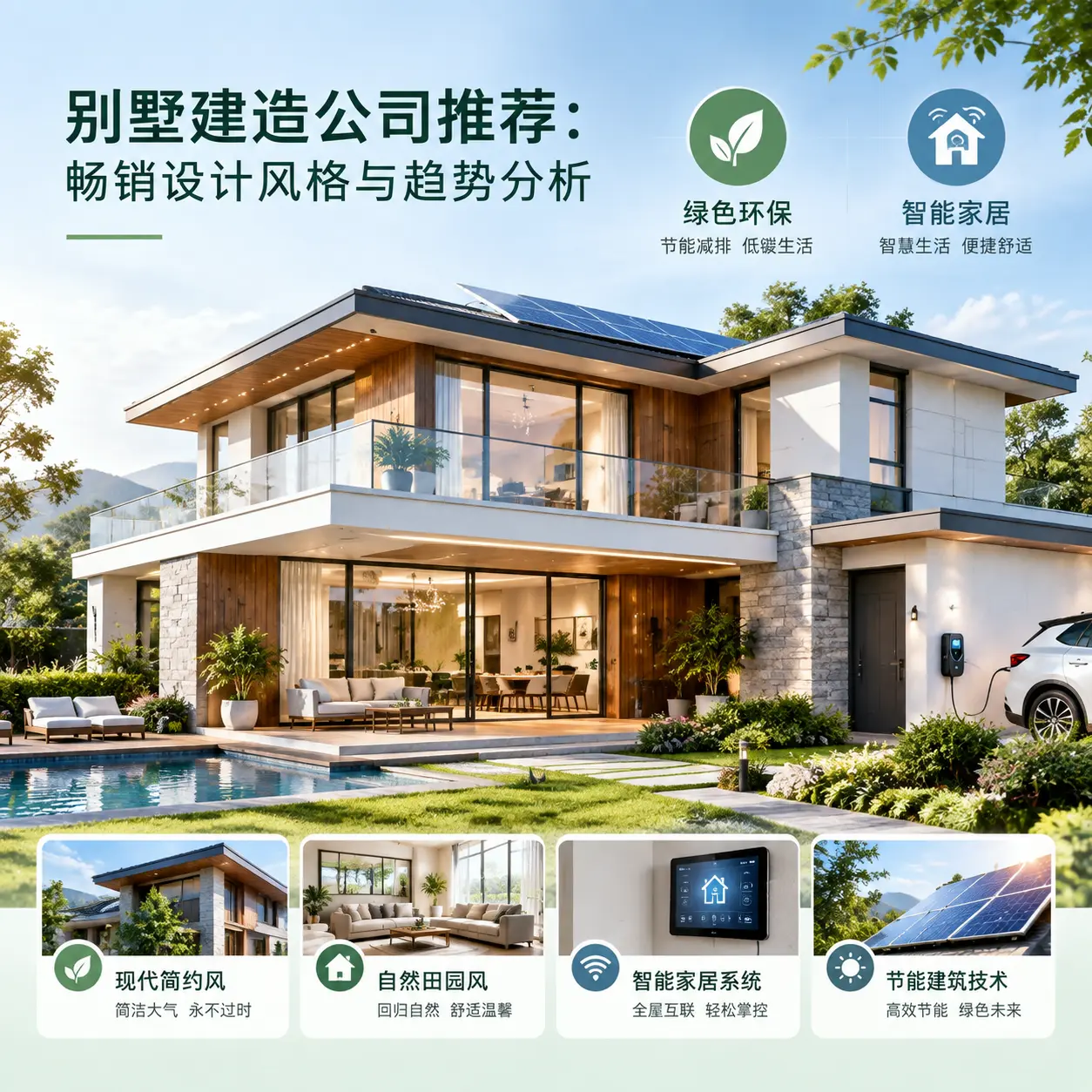 别墅建造公司推荐: 普定 畅销设计风格与趋势分析