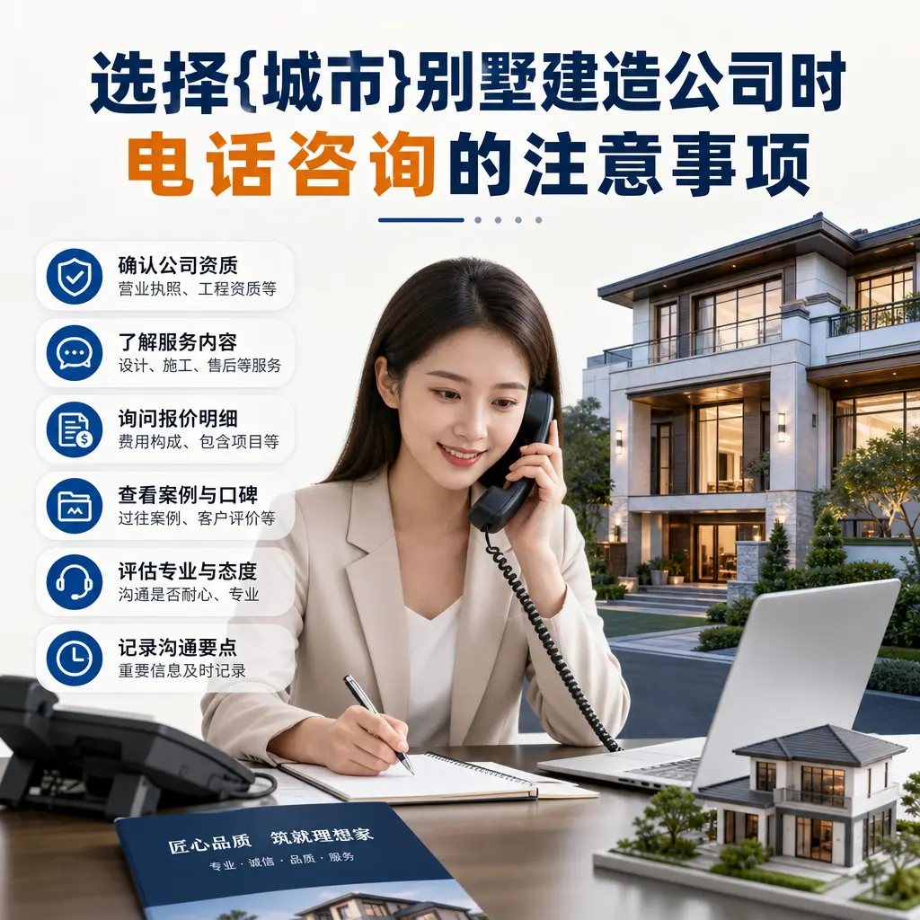 选择普定别墅建造公司时,电话咨询的注意事项