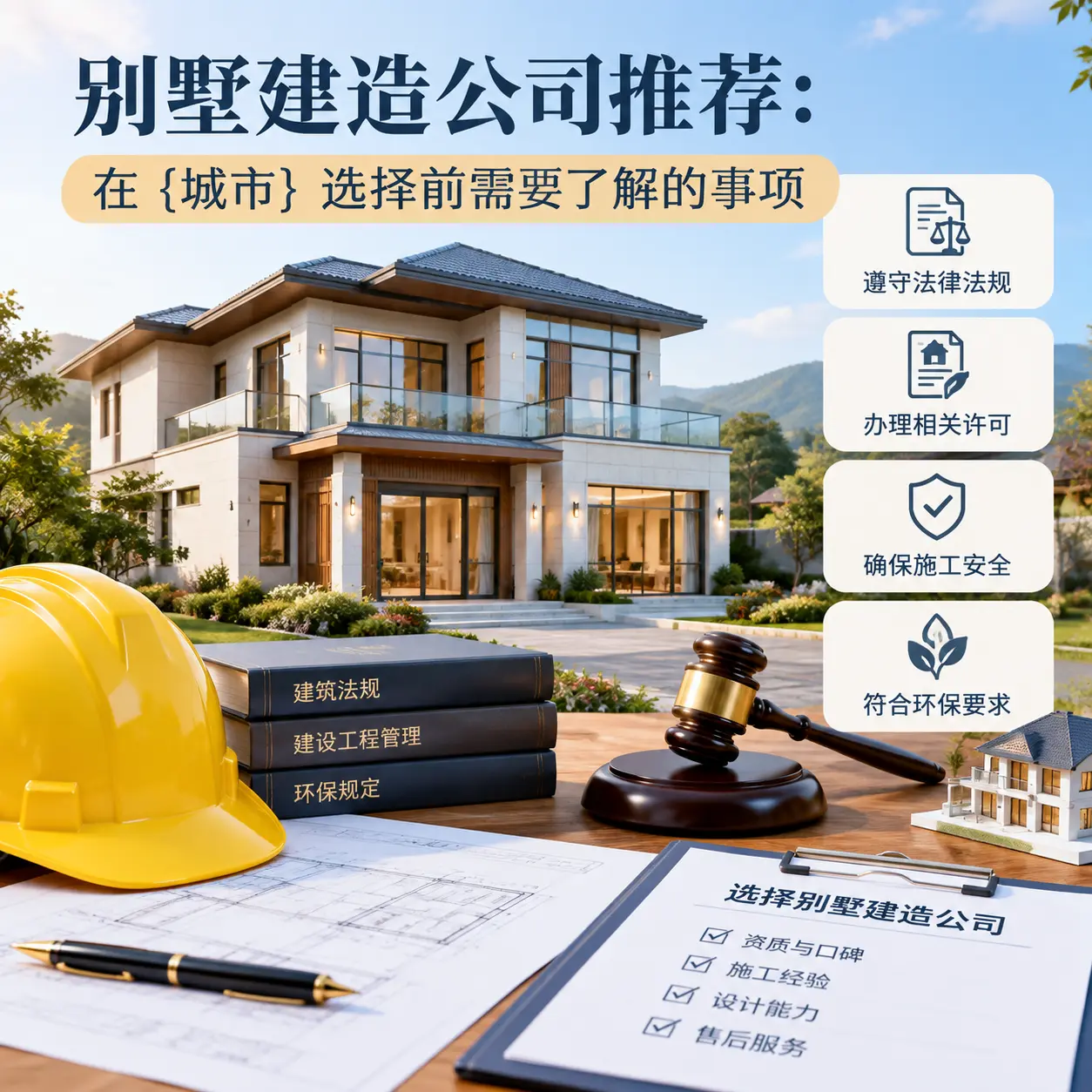 别墅建造公司推荐:在 普定 选择前需要了解的事项