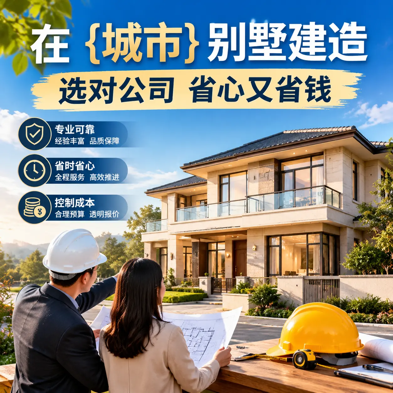 在 普定 别墅建造,选对公司省心又省钱
