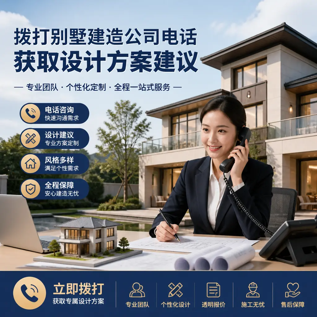 拨打普定别墅建造公司电话，获取设计方案建议