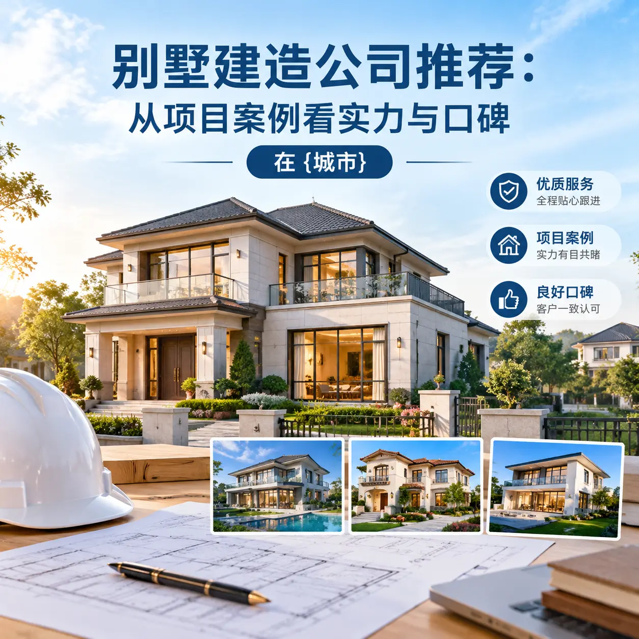别墅建造公司推荐:从项目案例看实力与口碑在 普定