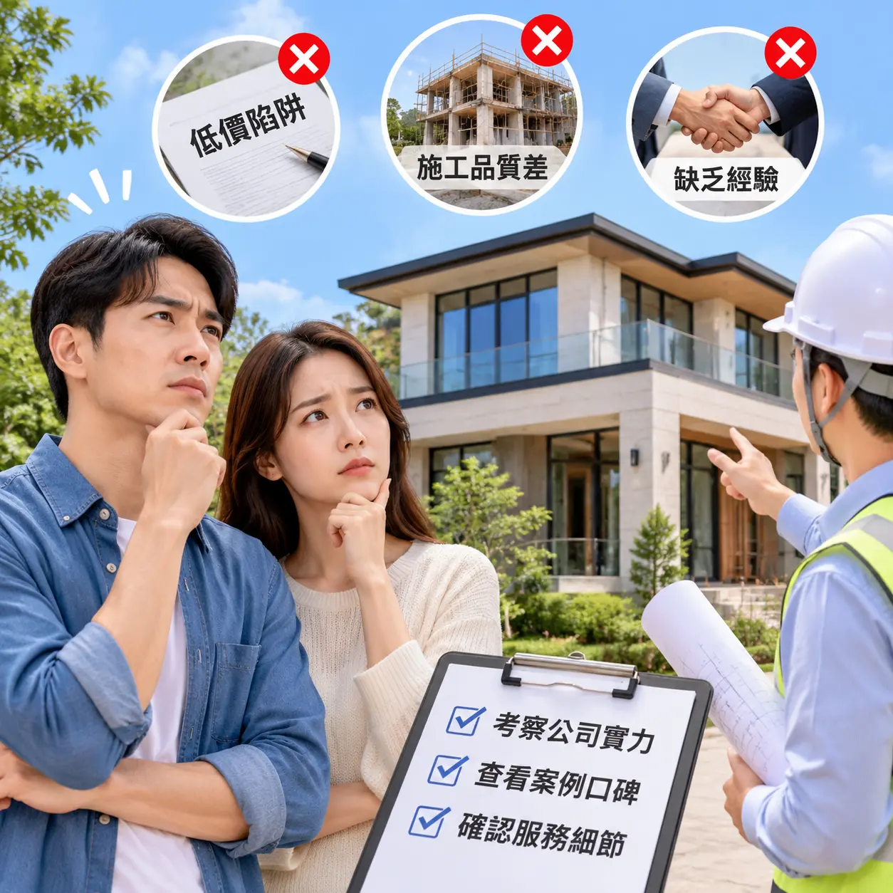 如何在 普定 选择最佳别墅建造公司推荐?